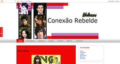 Desktop Screenshot of conexao-rebeldeweb.blogspot.com