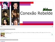 Tablet Screenshot of conexao-rebeldeweb.blogspot.com