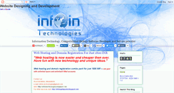 Desktop Screenshot of infointechnologies.blogspot.com