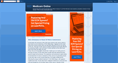 Desktop Screenshot of online-medicare.blogspot.com