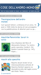 Mobile Screenshot of cosedellandromondo.blogspot.com