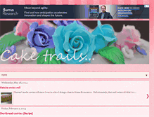 Tablet Screenshot of caketrails-nz.blogspot.com