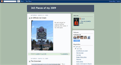 Desktop Screenshot of 365piecesofmy2009.blogspot.com