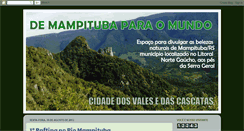 Desktop Screenshot of demampitubaparaomundo.blogspot.com