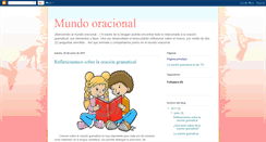 Desktop Screenshot of oraciongramatical.blogspot.com