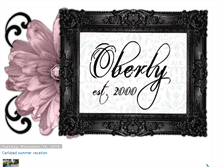 Tablet Screenshot of oberlyfamily.blogspot.com