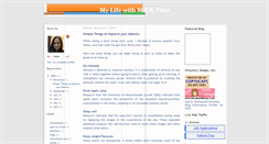 Desktop Screenshot of mylifewithmelandthea.blogspot.com