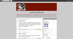 Desktop Screenshot of lincolnactiveadults.blogspot.com