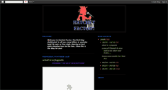 Desktop Screenshot of hatchet-factor.blogspot.com