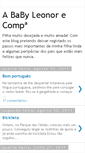 Mobile Screenshot of ababyleonor.blogspot.com