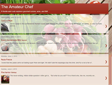 Tablet Screenshot of amateurchefofbrooklyn.blogspot.com