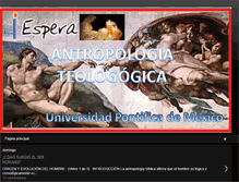 Tablet Screenshot of antropologiateologicaupm.blogspot.com