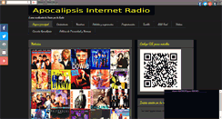 Desktop Screenshot of apocalipsisinternetradio.blogspot.com