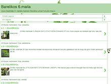 Tablet Screenshot of barelikos6maila.blogspot.com