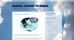 Desktop Screenshot of magicaljourneytogreece.blogspot.com