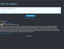 Tablet Screenshot of afroartceramic.blogspot.com