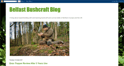 Desktop Screenshot of belfastbushcraftblog.blogspot.com