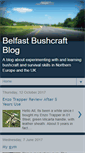 Mobile Screenshot of belfastbushcraftblog.blogspot.com