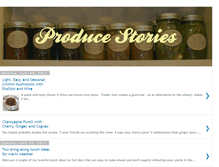 Tablet Screenshot of producestories.blogspot.com