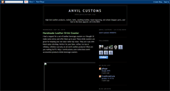 Desktop Screenshot of anvilleather.blogspot.com