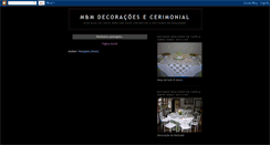 Desktop Screenshot of mmdecoracoesecerimonial.blogspot.com