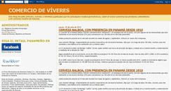 Desktop Screenshot of comerciodeviveres.blogspot.com