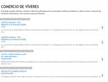 Tablet Screenshot of comerciodeviveres.blogspot.com