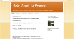 Desktop Screenshot of hotelalquimiapremier.blogspot.com