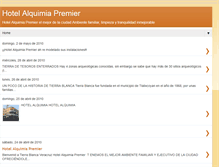 Tablet Screenshot of hotelalquimiapremier.blogspot.com