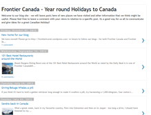 Tablet Screenshot of frontier-canada.blogspot.com