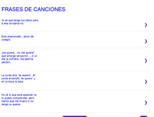 Tablet Screenshot of frases-de-canciones-7.blogspot.com