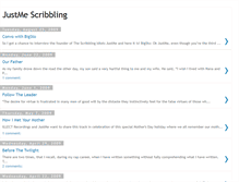 Tablet Screenshot of justmescribbling.blogspot.com