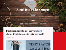 Tablet Screenshot of angeljemscitycottage.blogspot.com