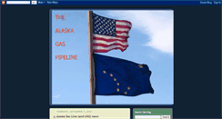 Desktop Screenshot of alaska-gas-pipeline.blogspot.com