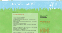 Desktop Screenshot of lesconseilsdeclo.blogspot.com