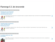 Tablet Screenshot of flamengoec.blogspot.com