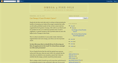 Desktop Screenshot of omega3fishoils.blogspot.com