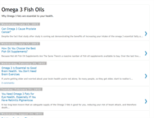 Tablet Screenshot of omega3fishoils.blogspot.com