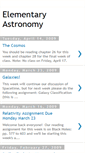 Mobile Screenshot of elementaryastronomy.blogspot.com