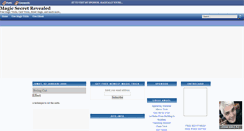 Desktop Screenshot of magician666.blogspot.com