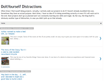 Tablet Screenshot of distractmeplease.blogspot.com