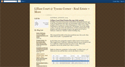 Desktop Screenshot of lilliancourtrealestate.blogspot.com