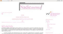 Desktop Screenshot of nadienormal.blogspot.com