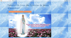 Desktop Screenshot of peregrinadoamor.blogspot.com