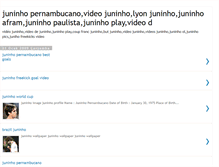 Tablet Screenshot of juninho-biography.blogspot.com