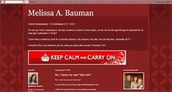 Desktop Screenshot of jmc3bauman.blogspot.com