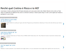 Tablet Screenshot of cretiniricchi.blogspot.com
