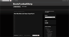 Desktop Screenshot of bootsfootballokrip.blogspot.com