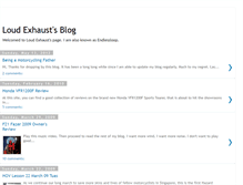Tablet Screenshot of loudexhaust.blogspot.com