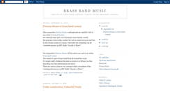 Desktop Screenshot of brassbandmusic.blogspot.com